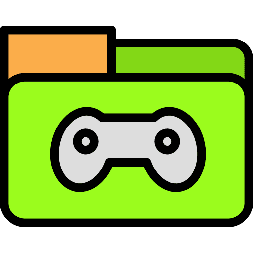 Folder data storage files and folders storage icon