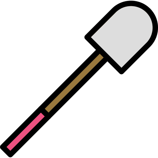 Shovel gardening shovel garden icon