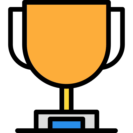 Cup gaming champion sports and competition icon