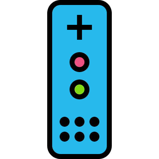 Remote nintendo remote game console icon