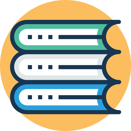 Books stacked stack stacks icon