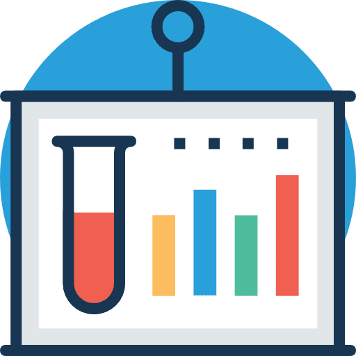 Lecture presentation education science icon