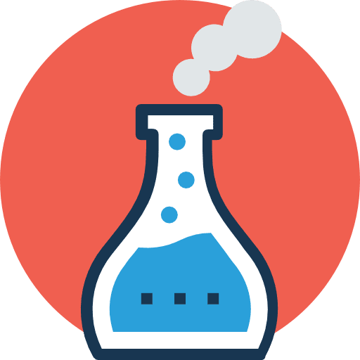 Flask science flasks test tube icon
