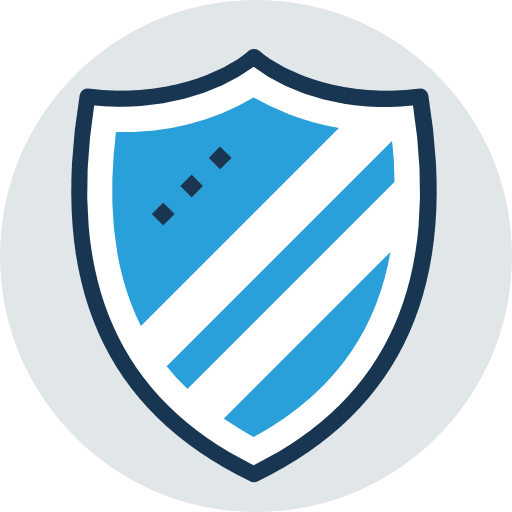 Shield shield antivirus security icon