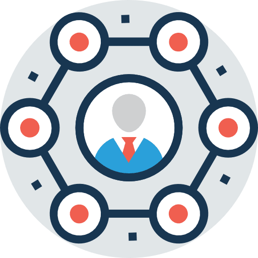 Social media interface social network social media icon