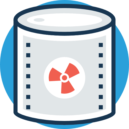 Radioactivity radioactivity miscellaneous contamination icon