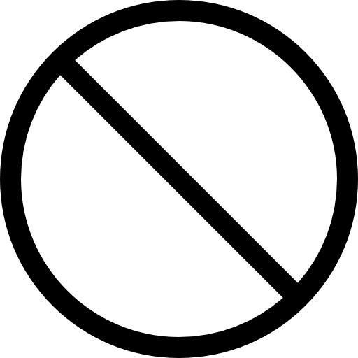 Forbbiden buildings forbbiden traffic sign icon