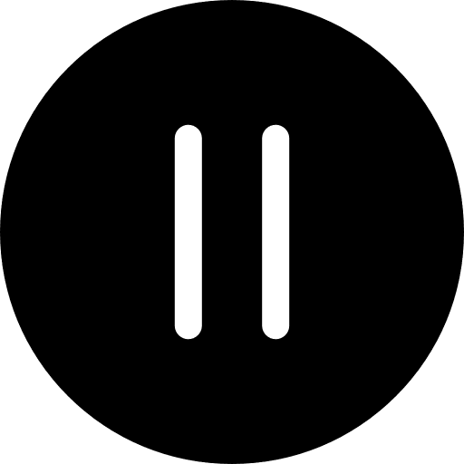 Pause multimedia multimedia option video player icon