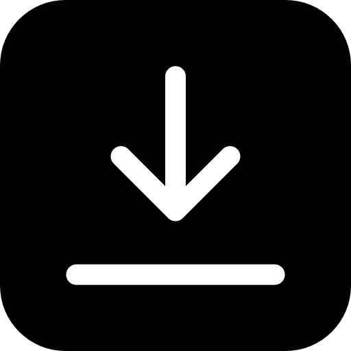 Download installer down arrow download icon