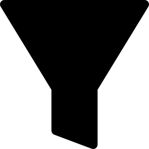 Filter tool funnel filter icon