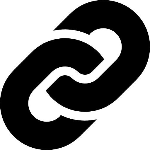 Link hyperlink linked tools and utensils icon