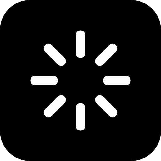 Loading shapes refresh rotate icon