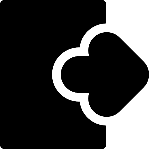 Logout signs right arrow exit icon
