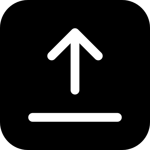 Upload multimedia option direction outbox icon
