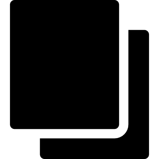 Copy file sheet signs icon