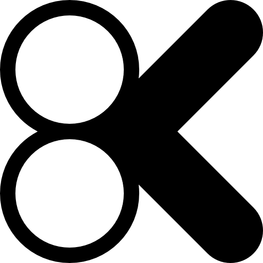 Cut tools and utensils handcraft cutting icon