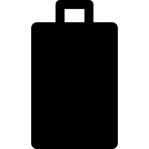 Empty battery empty battery battery status battery level icon