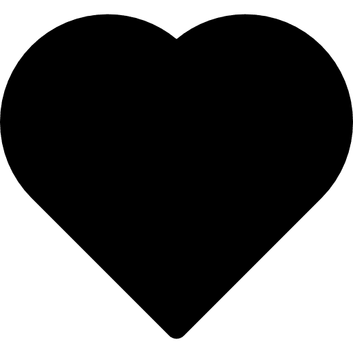 Heart lover heart like icon