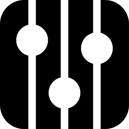 Levels adjustment levels interface icon