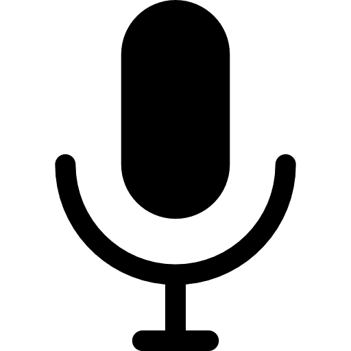 Microphone technology radio sound icon