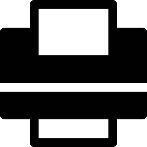 Printer technology printer ink icon