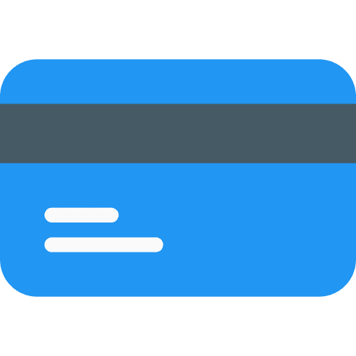 Credit card business and finance pay card commerce icon