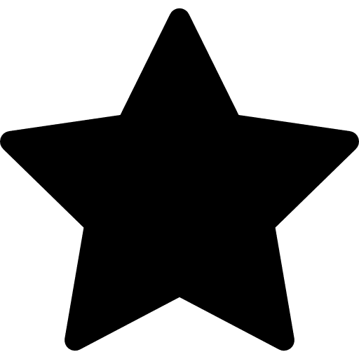 Rate interface star signs icon