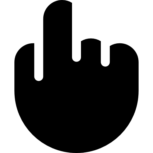 Tap hands tap gestures icon