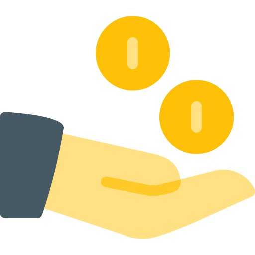 Coins coins business and finance business icon