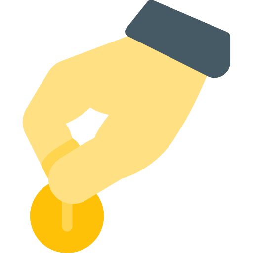 Donate heart donate solidarity icon