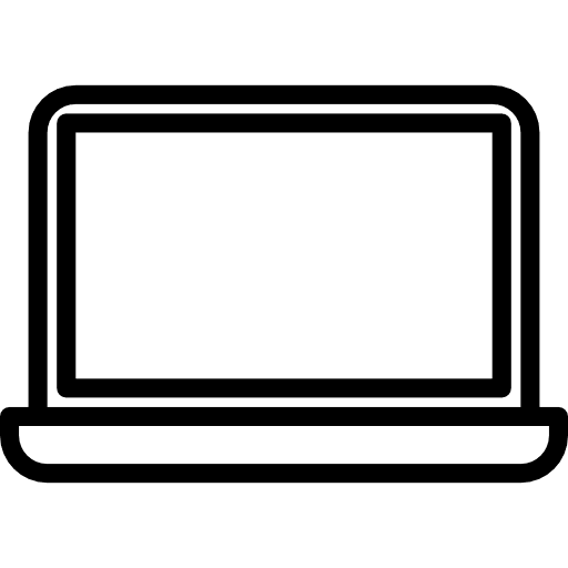 Laptop computer laptop computing icon