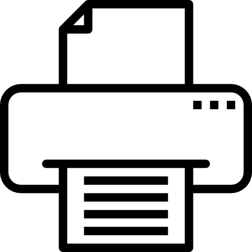 Printer printer ink electronics icon