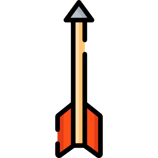 Arrow bow weapon hunter icon