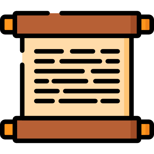 Scroll writing cultures medieval icon