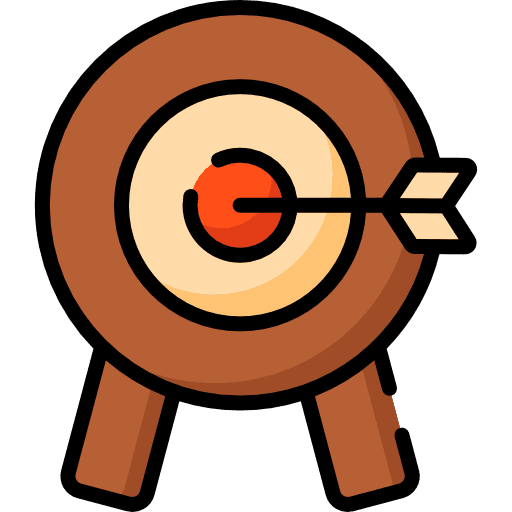 Archery archery seo and web sports and competition icon