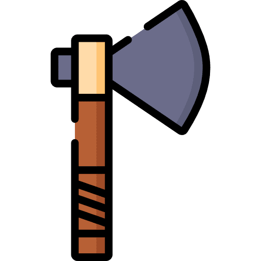 Axe construction and tools medieval miscellaneous icon