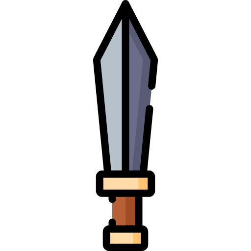 Sword miscellaneous sports and competition war icon