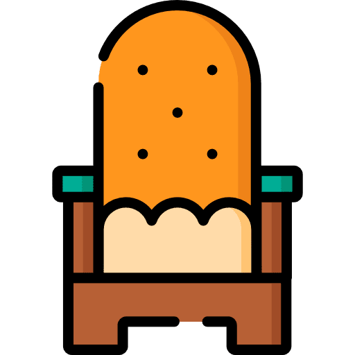 Throne miscellaneous monarchy furniture and household icon
