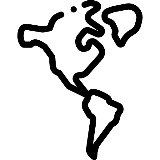 America america continents geography icon