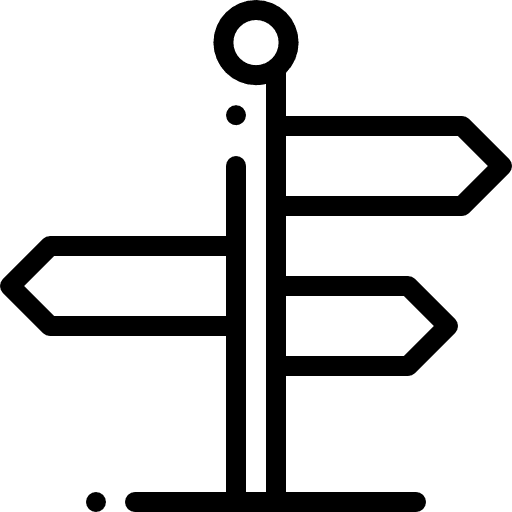 Panel panel guidance direction icon