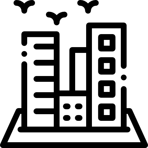 Cityscape construction city urban icon