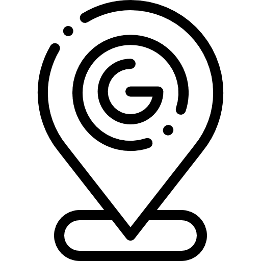 Pin signs interface map pointer icon