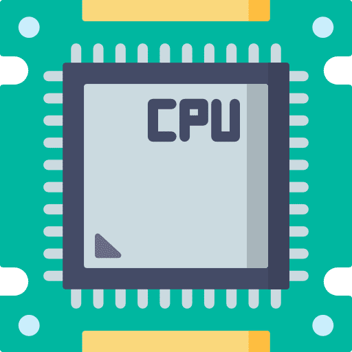 Cpu computer computer chip chip icon
