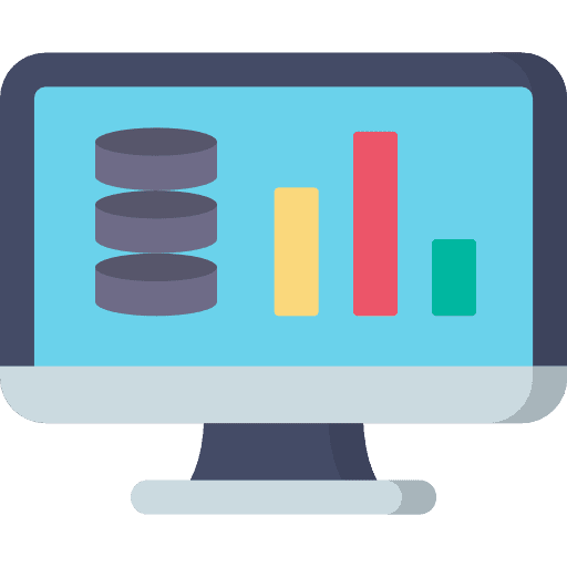 Server screen server ui icon