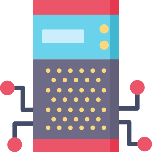 Server technology server hosting icon