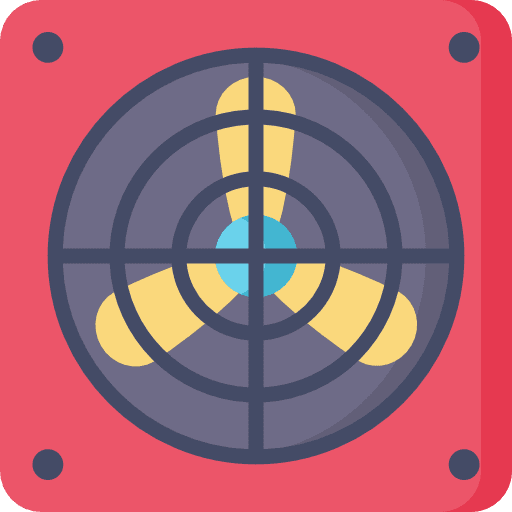 Cooling system computer cooling system cool icon