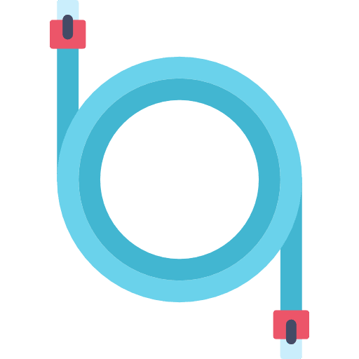 Ethernet ui cable electronic icon