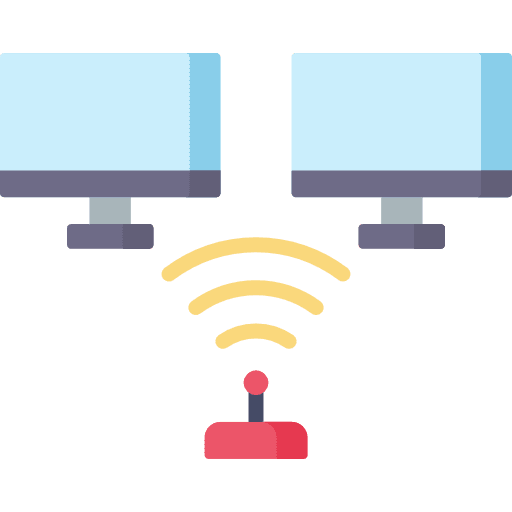 Lan lan wifi computer hardware icon