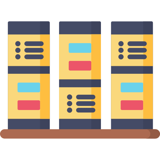 Server network networking storage icon