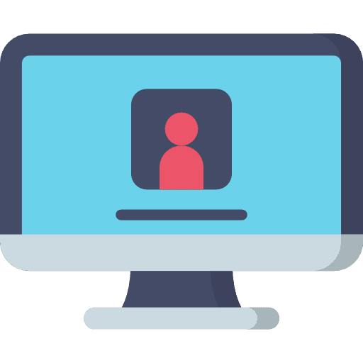 User interface user computer icon